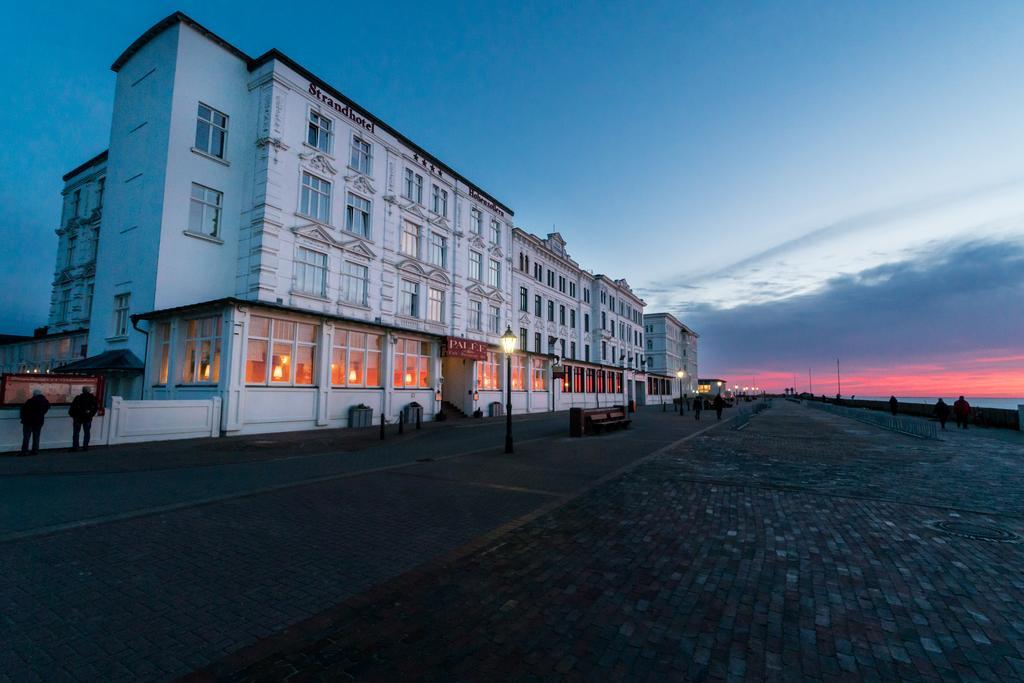 Strandhotel Hohenzollern Borkum Dış mekan fotoğraf